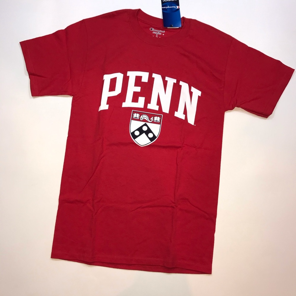 Champion Red Penn Tshirt